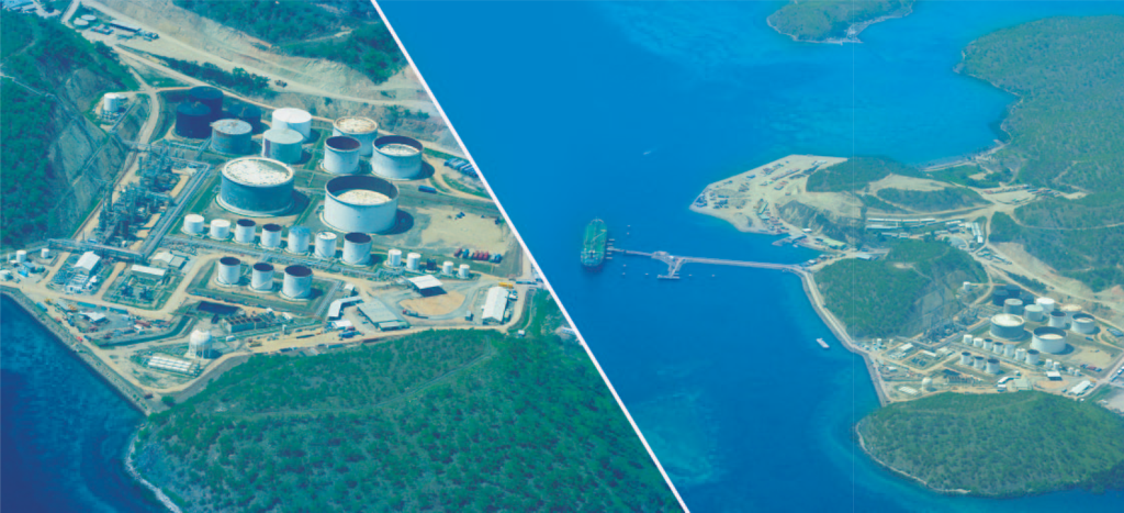 InterOil's refining facilities